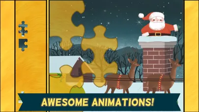 Christmas Games for Kids: Toddler Jigsaw Puzzles سکرین شاٹس