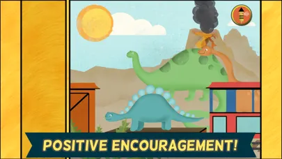 Capturas de tela do Dinosaur Games for Kids: Puzzles