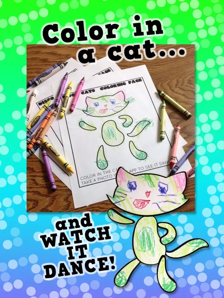 Capturas de pantalla de Disco Cats Augmented Reality iPad 