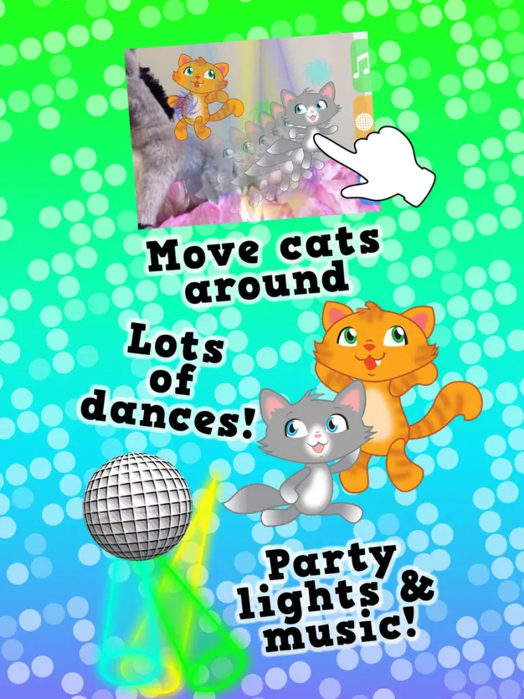 Capturas de pantalla de Disco Cats Augmented Reality iPad 