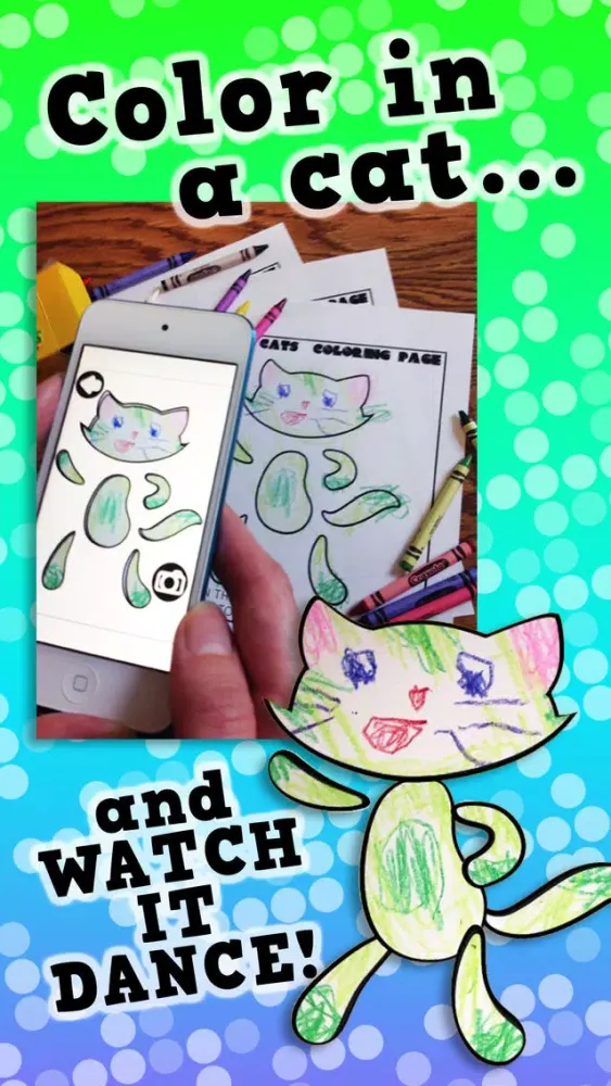 Capturas de pantalla de Disco Cats Augmented Reality