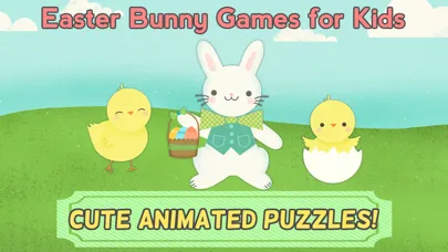 Tangkapan skrin Easter Bunny Games for Kids: Egg Hunt Puzzles