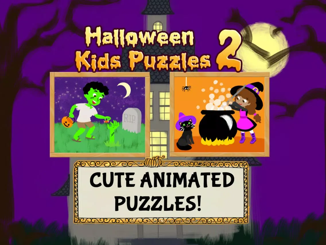 Halloween Kids Puzzles 2: Gold iPad  স্ক্রিনশট