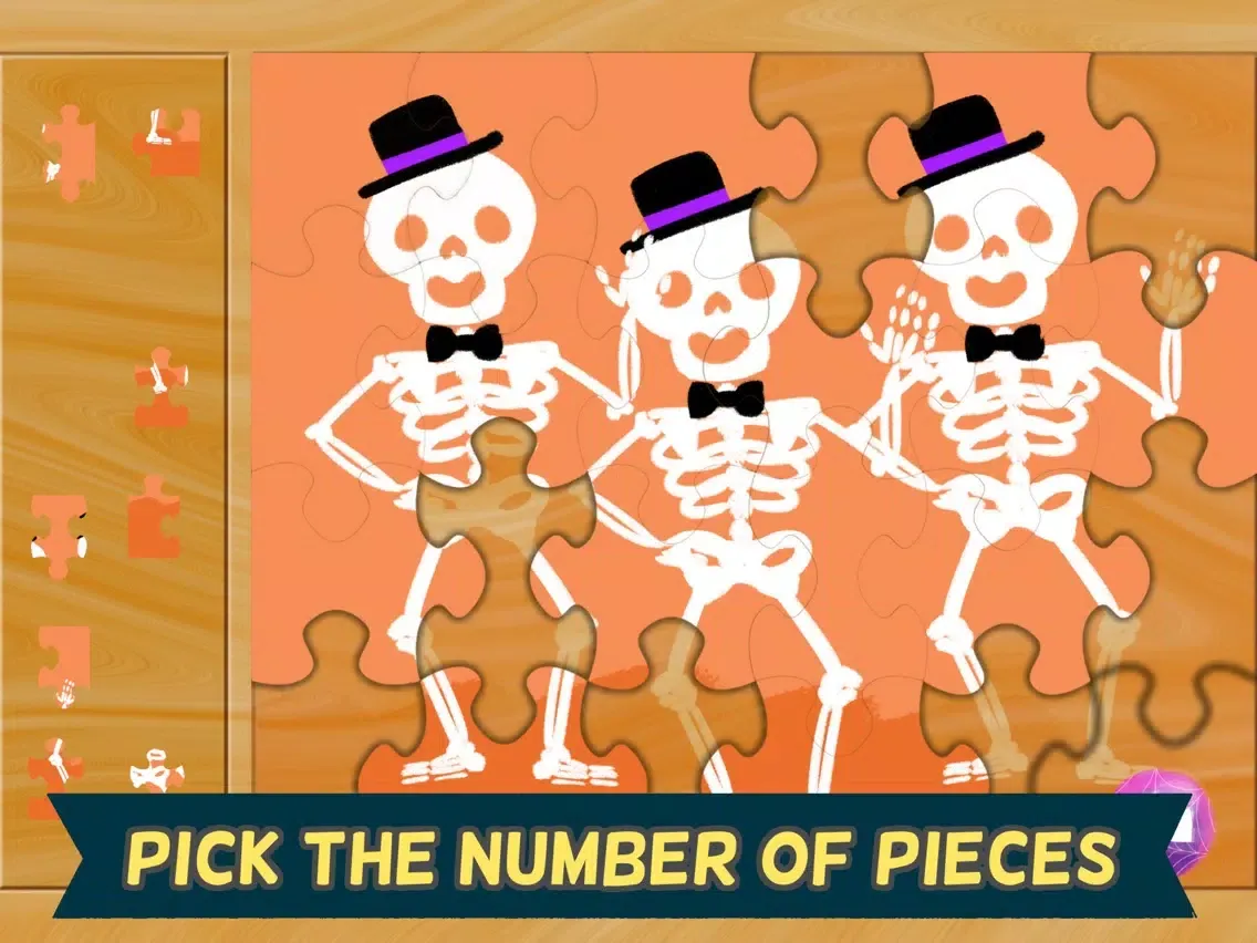 Halloween Kids Puzzles 2: Gold iPad  স্ক্রিনশট