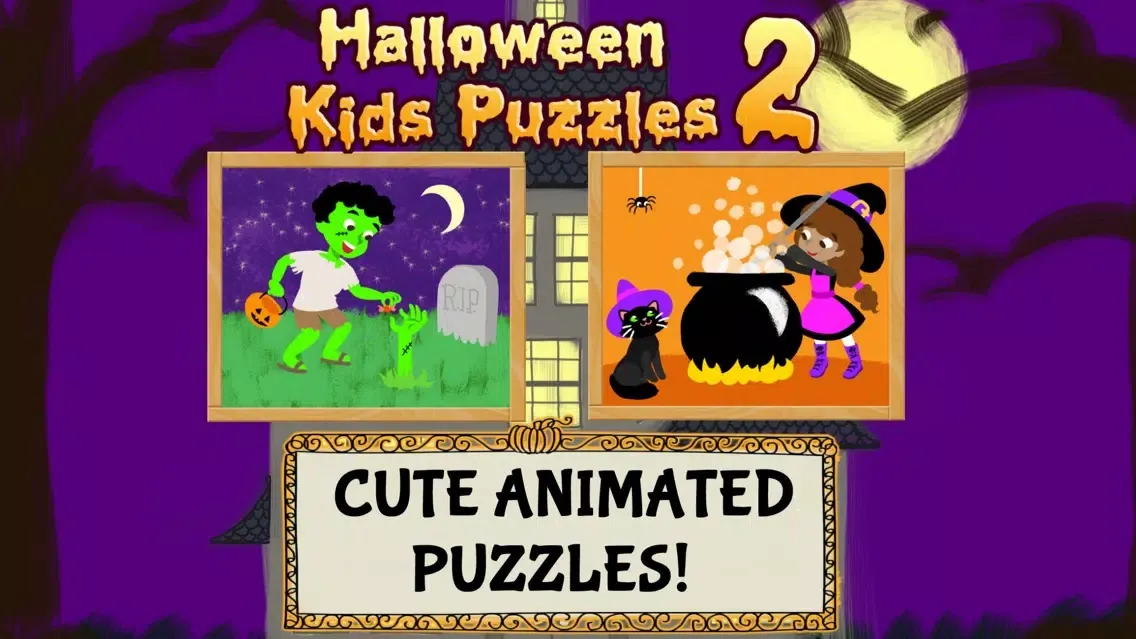 Halloween Kids Puzzles 2: Gold স্ক্রিনশট