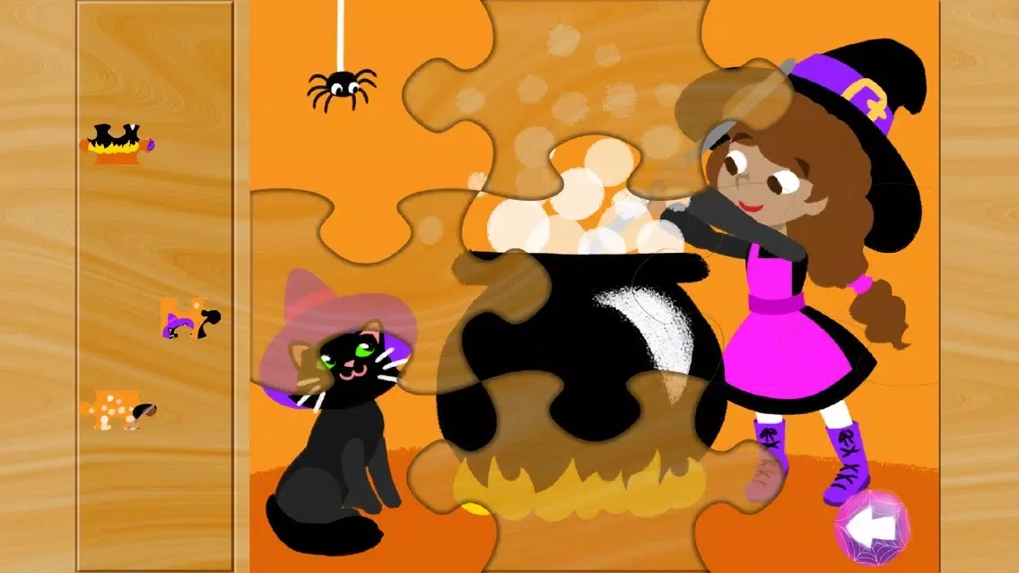Halloween Kids Puzzles 2: Gold স্ক্রিনশট