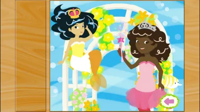 ภาพหน้าจอของ Mermaid Princess Puzzles Games