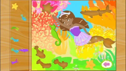 ภาพหน้าจอของ Mermaid Princess Puzzles Games