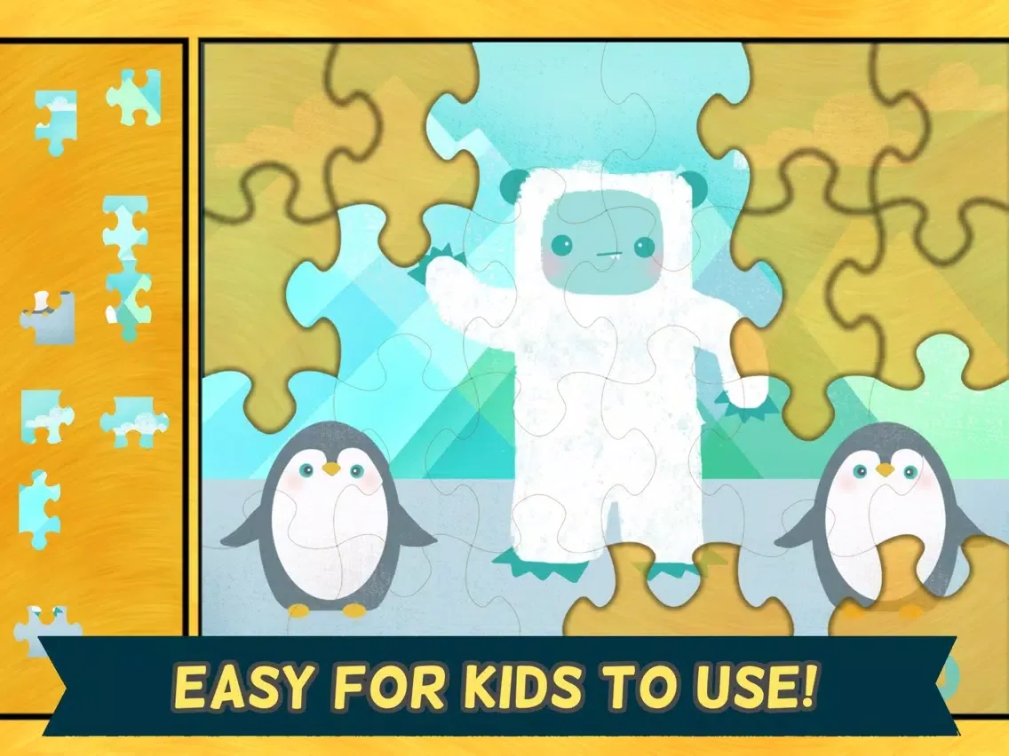 Monster Games for Kids: Jigsaw Puzzles HD - Gold iPad  স্ক্রিনশট
