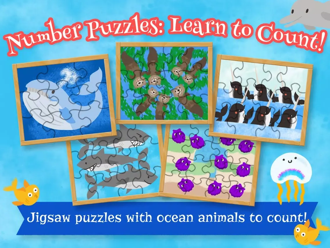 Number Puzzles for Kids: Counting Games Complete iPad  স্ক্রিনশট