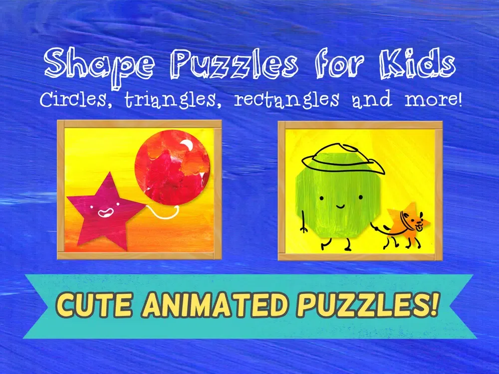 ภาพหน้าจอของ Shape Learning Game for Kids: Gold iPad 