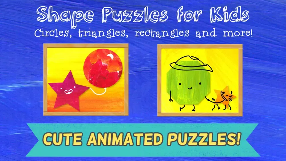 ภาพหน้าจอของ Shape Learning Game for Kids: Gold