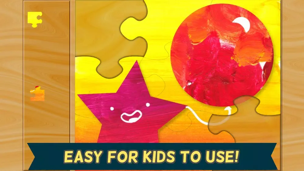 ภาพหน้าจอของ Shape Learning Game for Kids: Gold