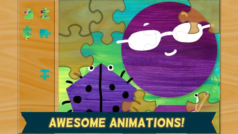 ภาพหน้าจอของ Shape Learning Game for Kids: Gold