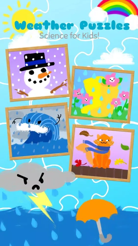 Скриншоты Weather Puzzles: Science for Kids - Education Edition