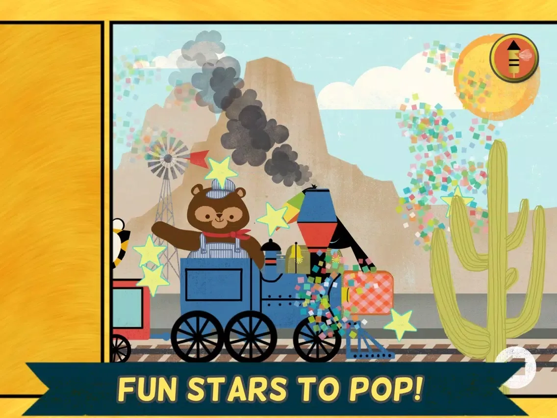 Capturas de pantalla de Train Games for Kids: Zoo Railroad Car Puzzles All iPad 