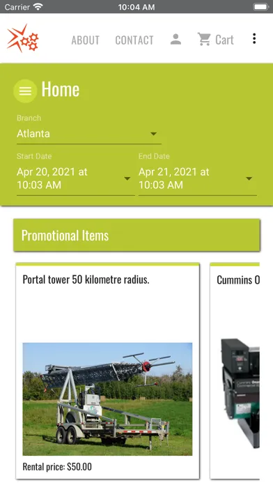 Capturas de tela do Sirius Shopping Web Portal