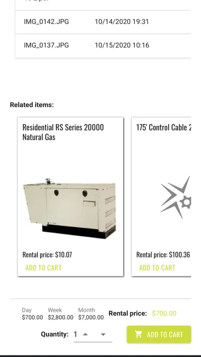 Capturas de tela do Sirius Shopping Web Portal