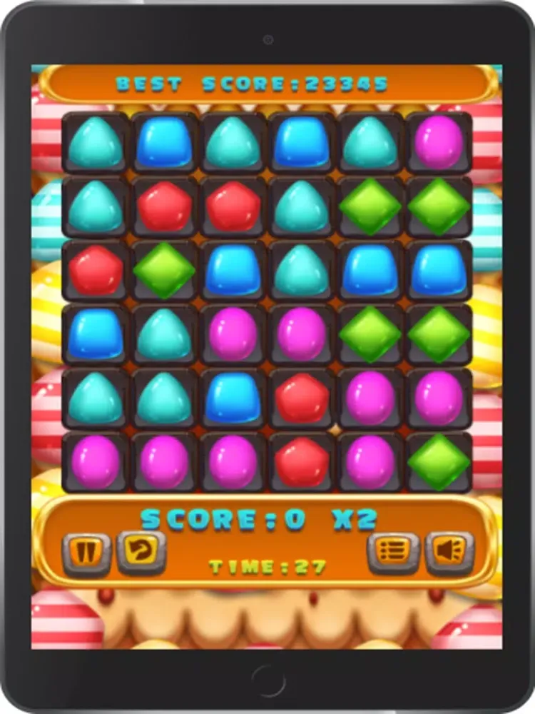 تصاویر candy love match 3 iPad 