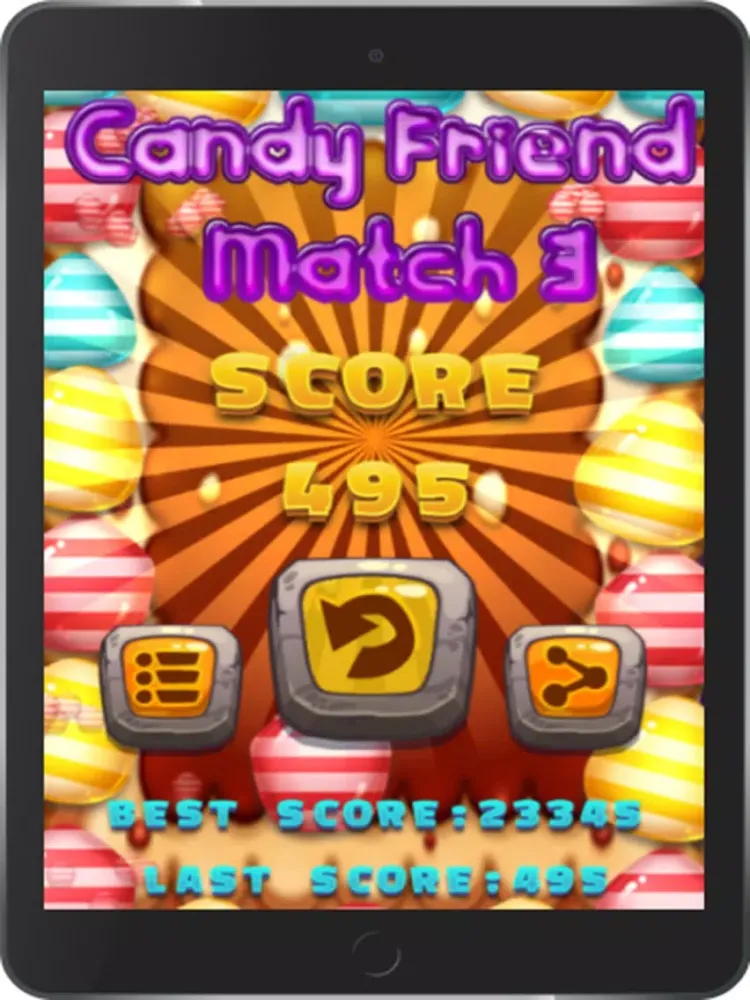 تصاویر candy love match 3 iPad 