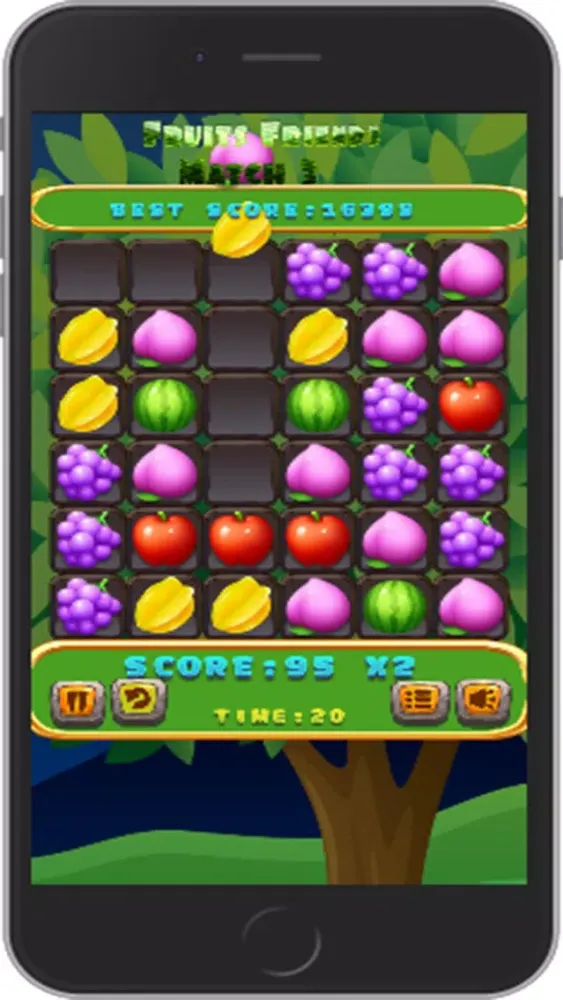 Fruits Blaster Match 3 Screenshots