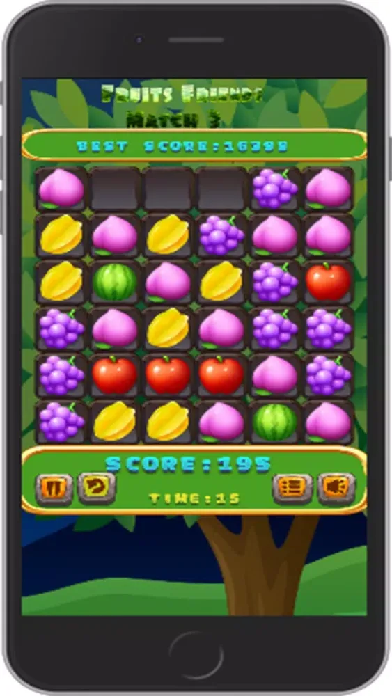 Fruits Blaster Match 3 Screenshots