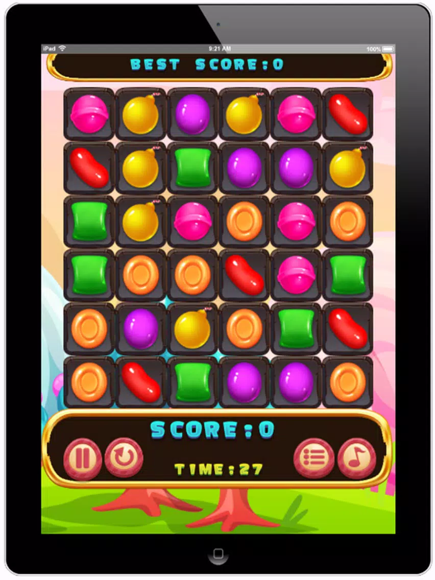 Sweet Candy Friend Match3 iPad  スクリーンショット