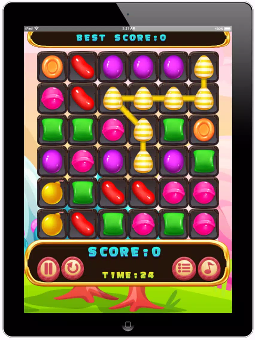 Sweet Candy Friend Match3 iPad  スクリーンショット