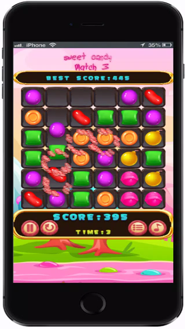 Sweet Candy Friend Match3 スクリーンショット
