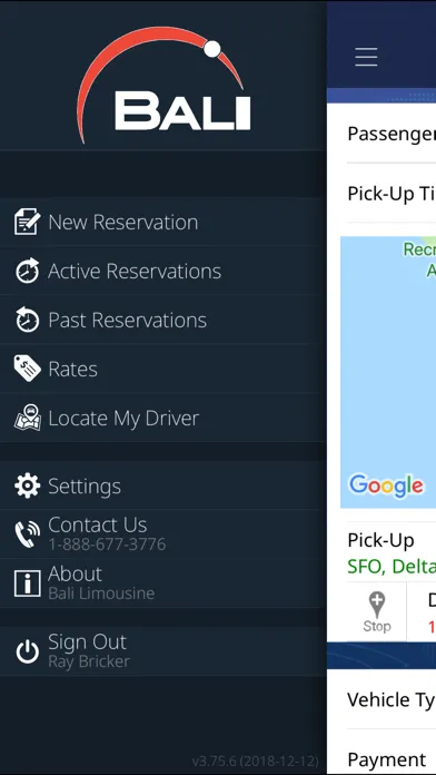 Bali Limousines, Inc. Screenshots