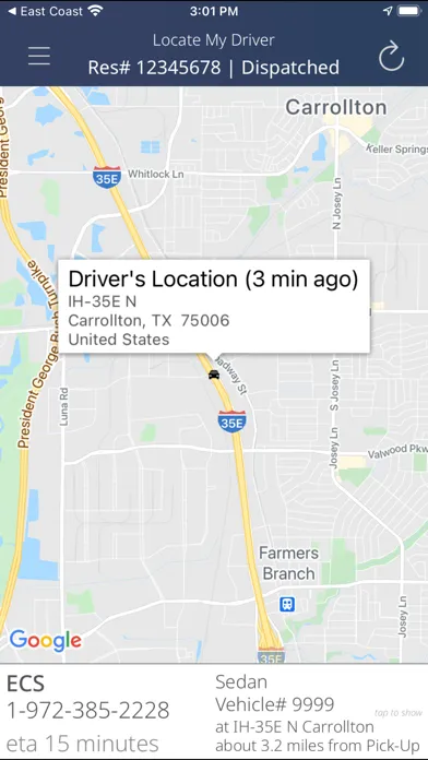 ECS Transportation Group Screenshots