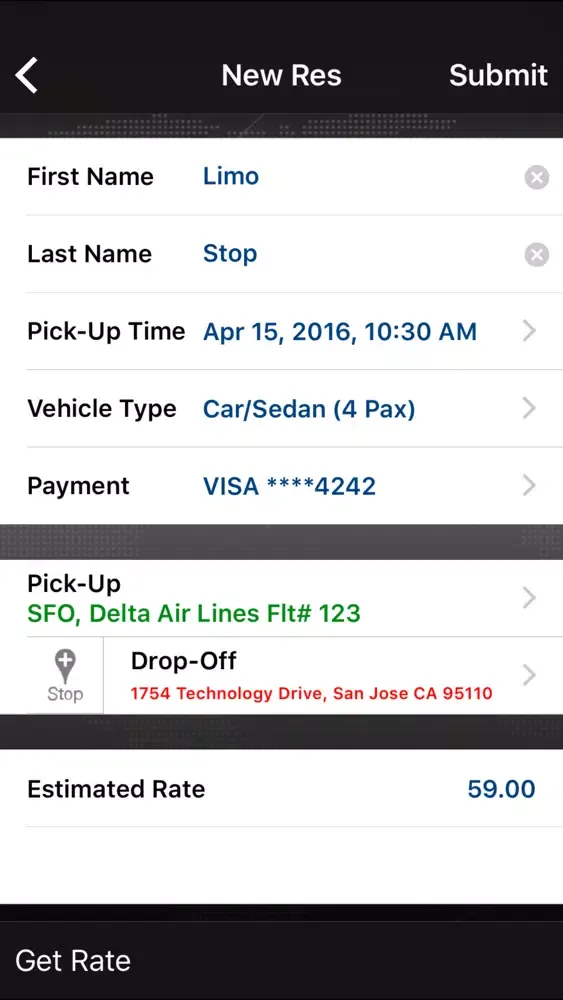 Limo Stop Inc. স্ক্রিনশট