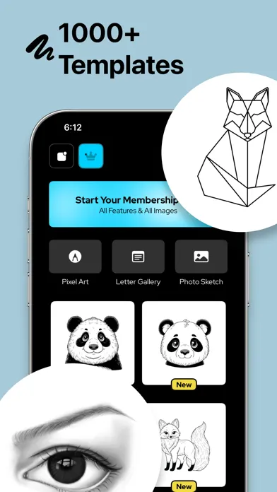 Tangkapan skrin Projector AR Drawing - Creator