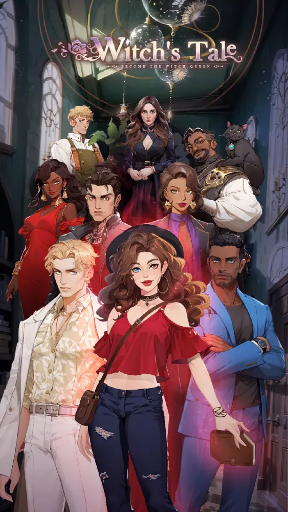 Witch's Tale: Story&Dress-up应用截图