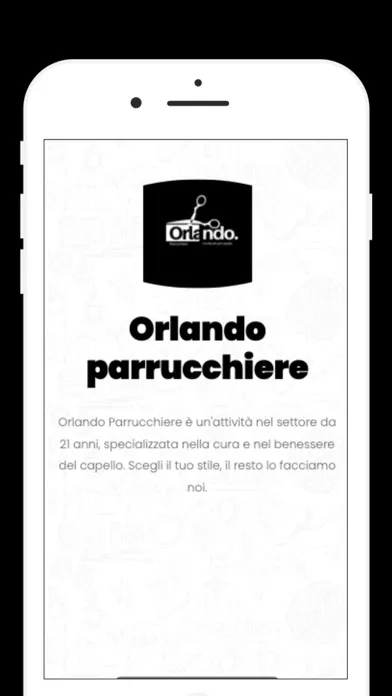 Ảnh chụp màn hình của Orlando Parrucchiere