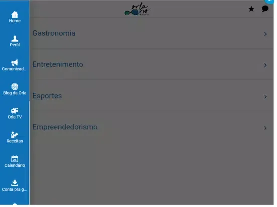Screenshot di Orla Rio iPad 