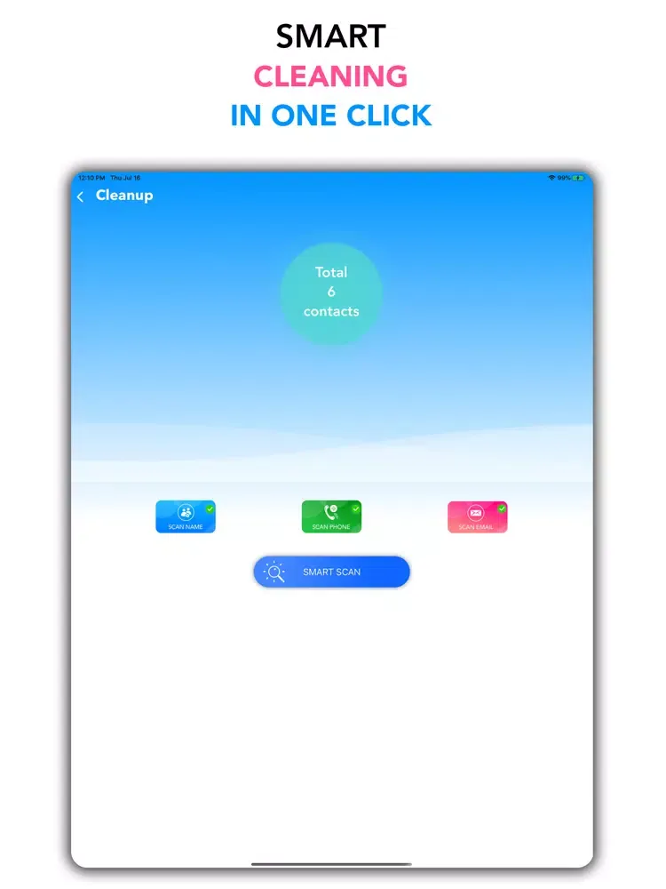 تصاویر My Contacts - Backup & Restore iPad 