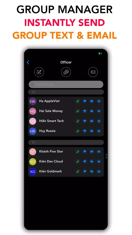 تصاویر My Contacts - Backup & Restore