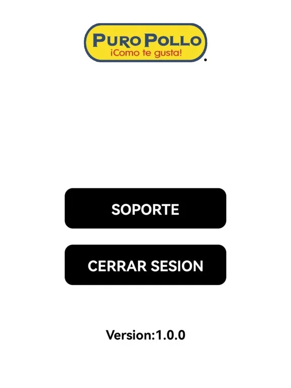 Tangkapan layar Puro Pollo App iPad 