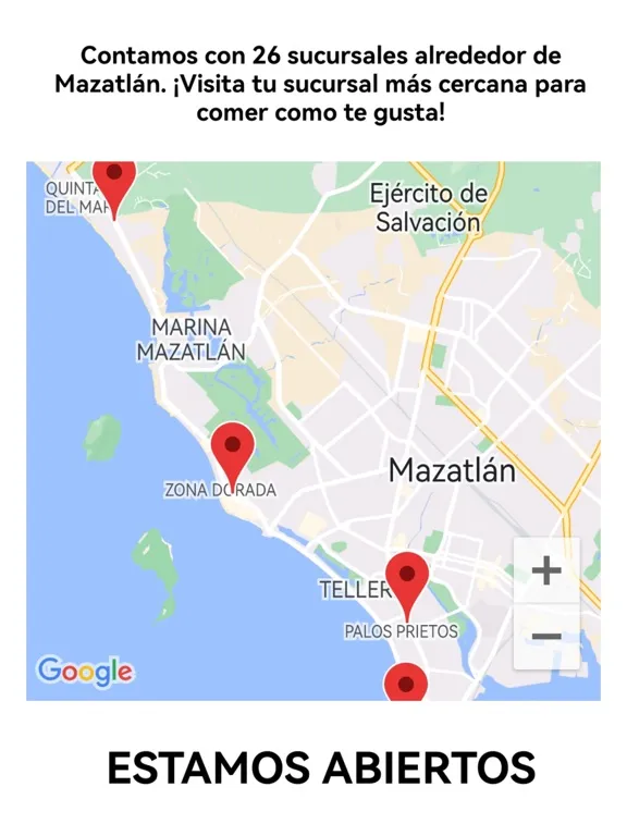 Tangkapan layar Puro Pollo App iPad 