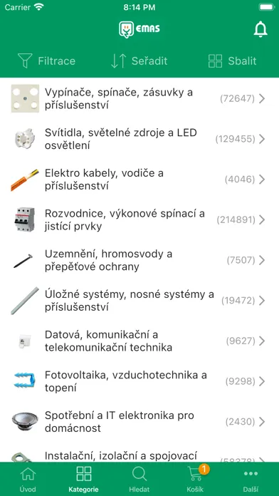 emas.cz Screenshots