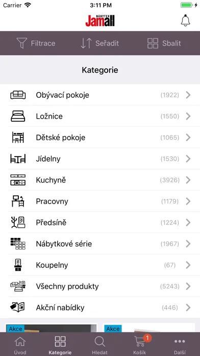 Jamall Nábytek應用截圖