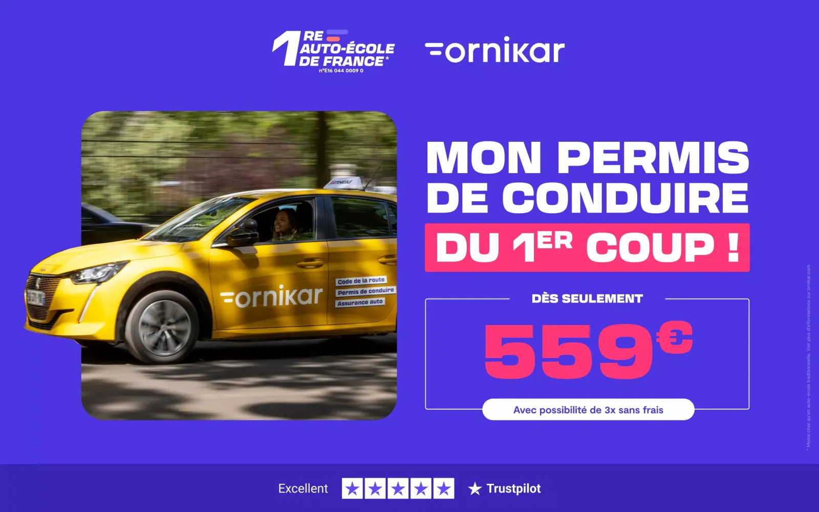 ภาพหน้าจอของ Code et Permis 2024 - Ornikar