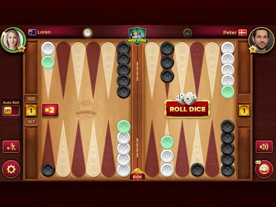 Backgammon King Online iPad  스크린샷