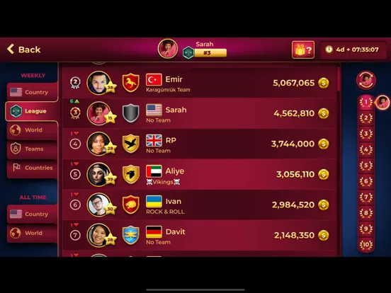 Backgammon King Online iPad  스크린샷