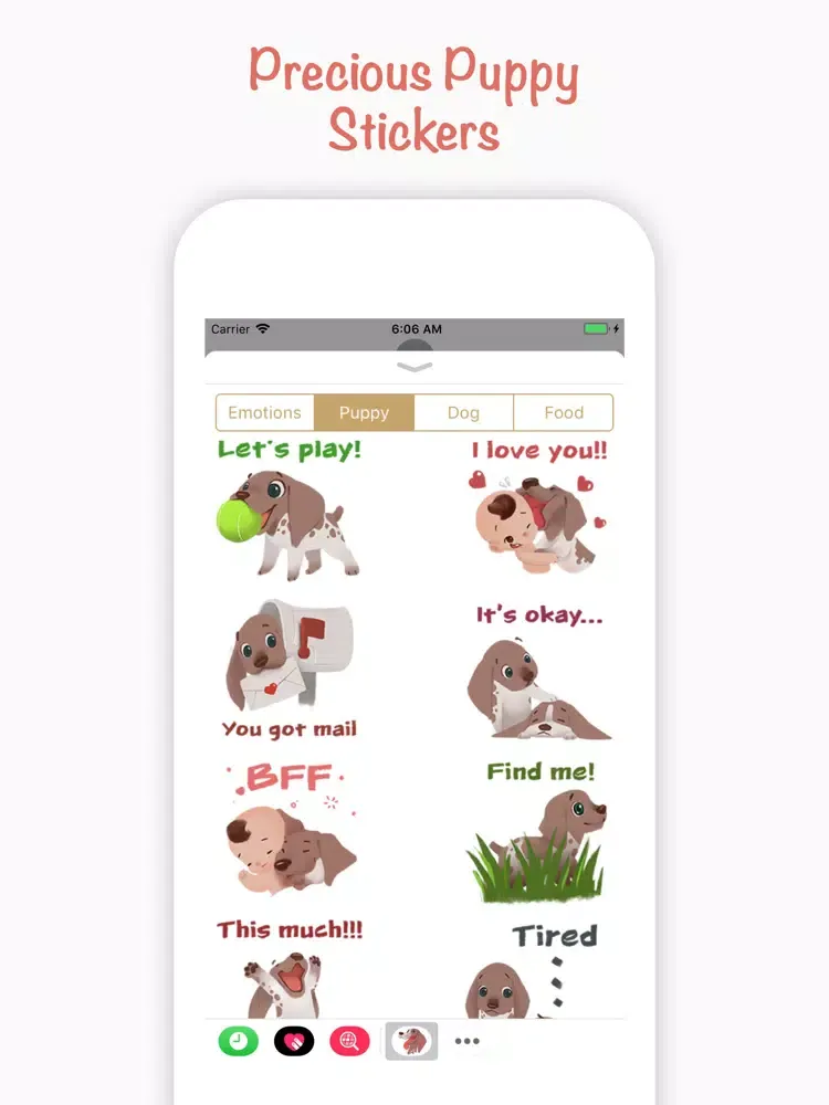 Doggimoji - German Pointer iPad  Screenshots