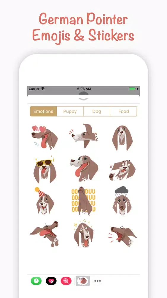 Doggimoji - German Pointer Screenshots