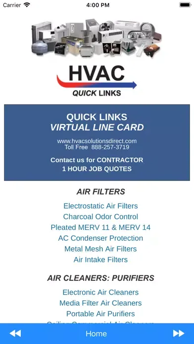 HVAC Quick Links應用截圖