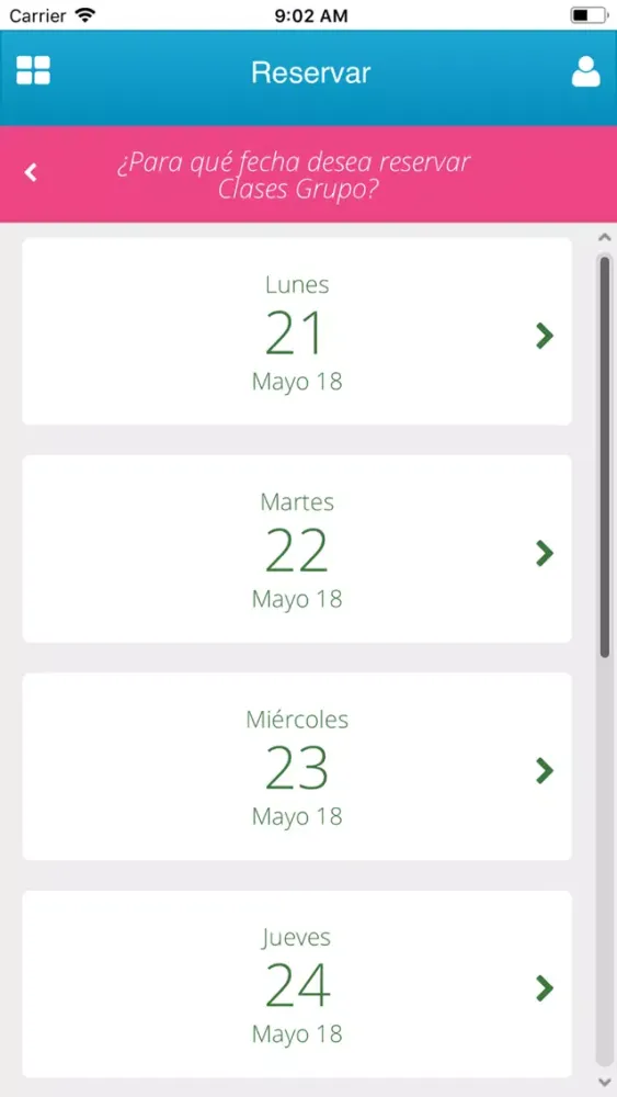 Captures d'écran de Integra Health & Sport