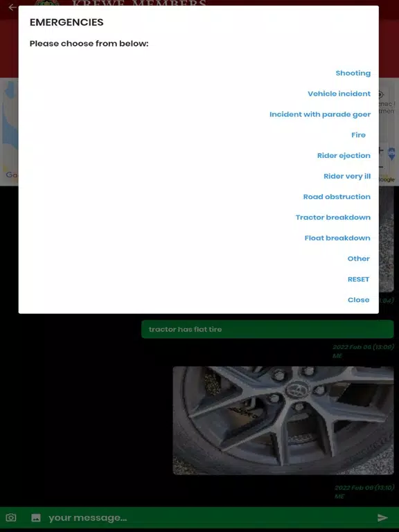 Krewe of Orpheus Members iPad 应用截图